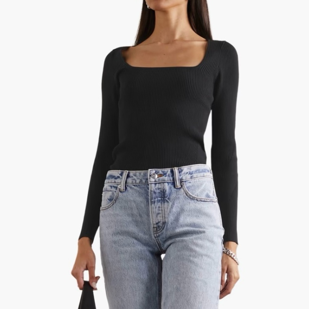 RAG & BONE Asher ribbed-knit top
